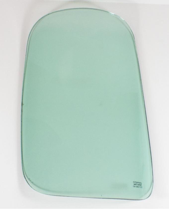 AMD Back Glass, Corner, Green Tint, RH, 47-55 Chevy GMC Pickup ('55 1st Series) 660-4047-TR