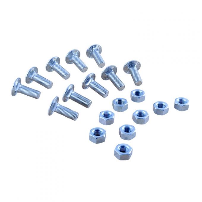 Dennis Carpenter Inner Splash Apron Bolt - Set of 10 - 1948-52 Ford Truck, 1939-40 Ford Car 91A-16084-S10