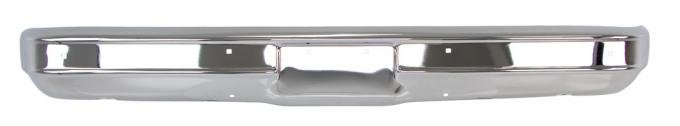 AMD Front Bumper, Chrome, w/o Impact Strip Holes X100-4073