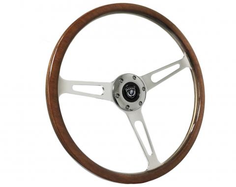 Auto Pro USA VSW Steering Wheel S6 Classic Wood ST3554