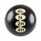 Dennis Carpenter Transfer Case Shift Knob with Jam Nut - 1959-77 Ford Truck, 1966 Ford Bronco B9TT-7213-J