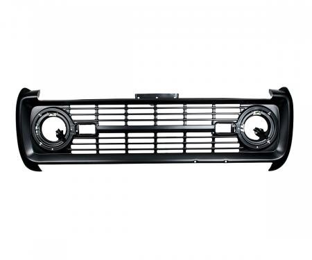 United Pacific Black Grille Without Lettering For 1969-77 Ford Bronco 110515