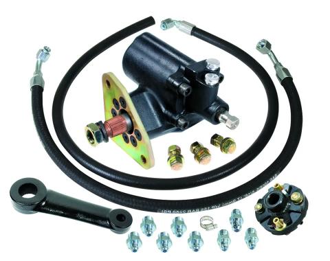 Classic Performance 400 Series Power Steering Conversion Kit for 1955-59 1/2 Ton Chevy Truck CPP5559PSK-AC