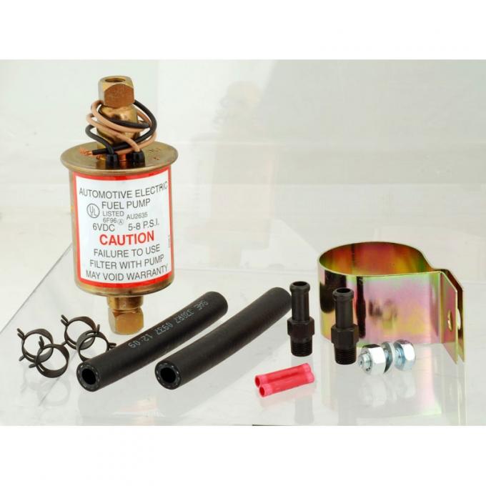 Dennis Carpenter Electric Fuel Pump 6 volt - 1940-55 Ford Truck, 1936-55 Ford Car EEP-9400-A