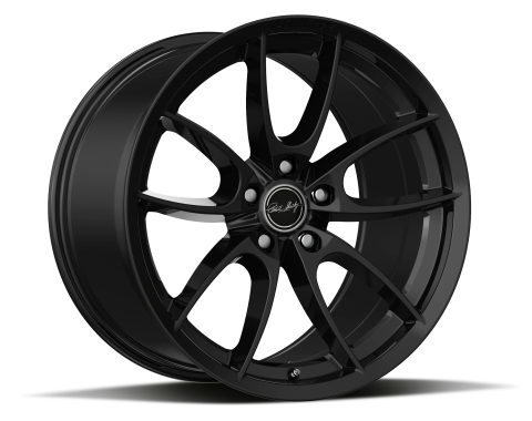 CARROLL SHELBY WHEELS 2015-2020 Ford Mustang Shelby CS5 19x9.5, Gloss Black CS5-995534-B