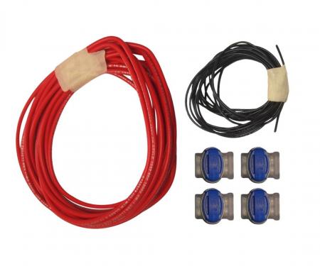 Trim Parts 1955 Chevrolet Full Size Car Third Brake Light Wiring Kit, Each 1031