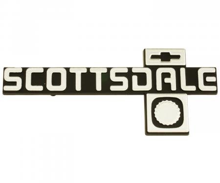 Trim Parts 1981-1987 Chevrolet Full Size Truck Scottsdale Dash Emblem 9690