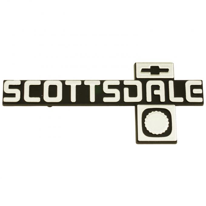 Trim Parts 1981-1987 Chevrolet Full Size Truck Scottsdale Dash Emblem 9690