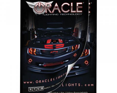 Oracle Lighting Camaro Poster 19 in. x 27 in. 8053-504