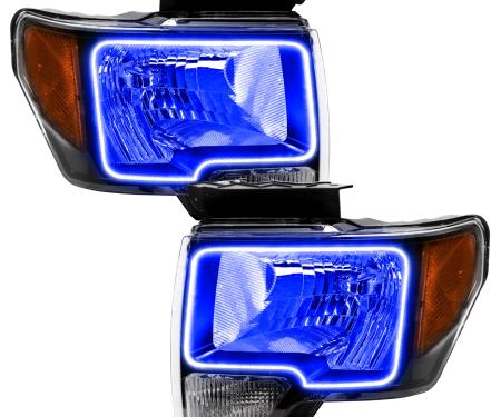 Oracle Lighting LED Pre-Assembled Headlights, Black Bezel, Blue 7188-002