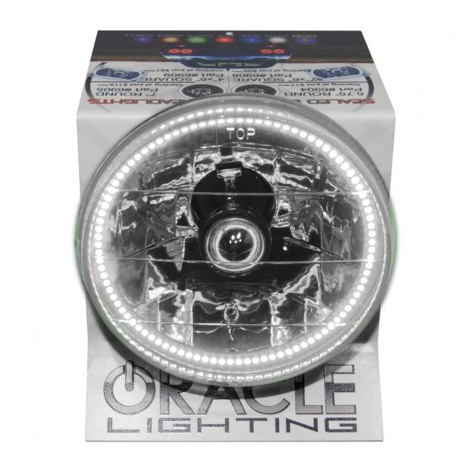 Oracle Lighting 5.75 Sealed Beam Powered Display, White 8066-001