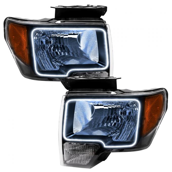 Oracle Lighting LED Pre-Assembled Headlights, Black, White 7188-001