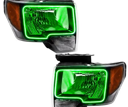 Oracle Lighting LED Pre-Assembled Headlights, Green 7187-004