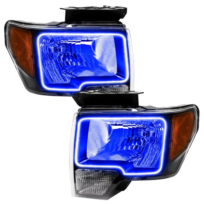 Oracle Lighting LED Pre-Assembled Headlights, Black Bezel, Blue 7188-002