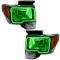 Oracle Lighting LED Pre-Assembled Headlights, Green 7187-004