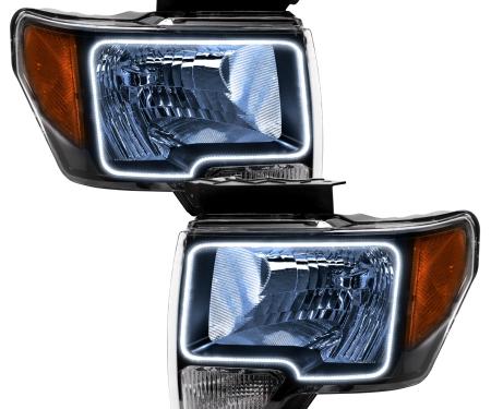 Oracle Lighting LED Pre-Assembled Headlights, Black, White 7188-001