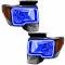 Oracle Lighting LED Pre-Assembled Headlights, Blue 7187-002