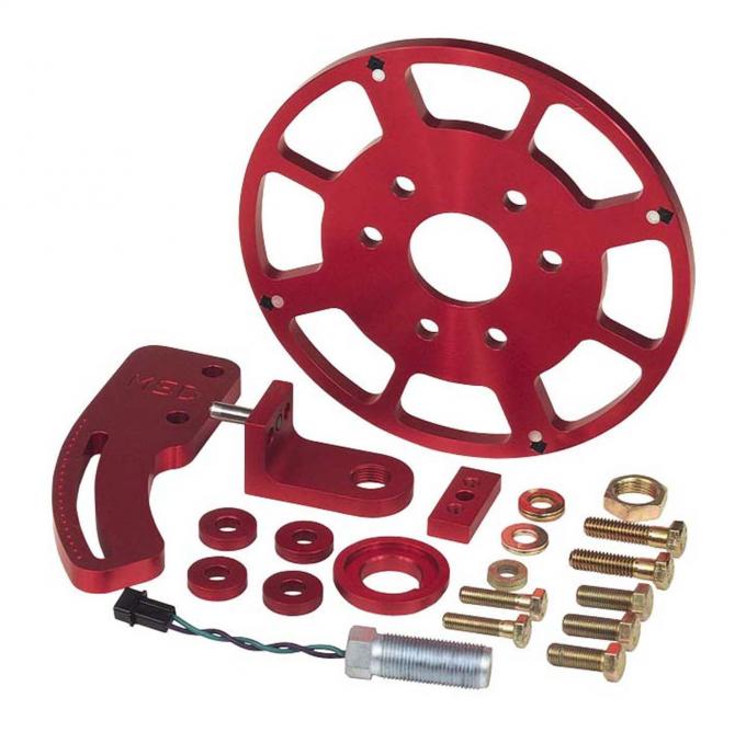 MSD Crank Trigger Wheel Kit, Flying Magnet, BBF, 7.25 In. 8644