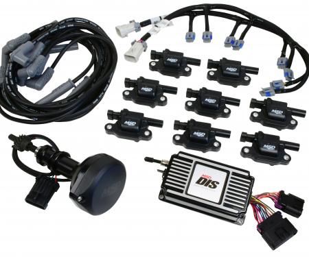 MSD DIS Direct Ignition System Kit, Black 601523