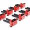 MSD Ignition Coil, Blaster, HEMI, Red, 8-Pack 82558