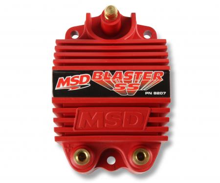 MSD Ignition Coil, Blaster SS, Red 8207