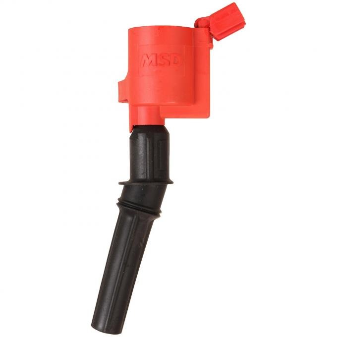 MSD Ignition Coil, Blaster, Ford 2-Valve V8, 4.6L/5.4L V8, Red 8242