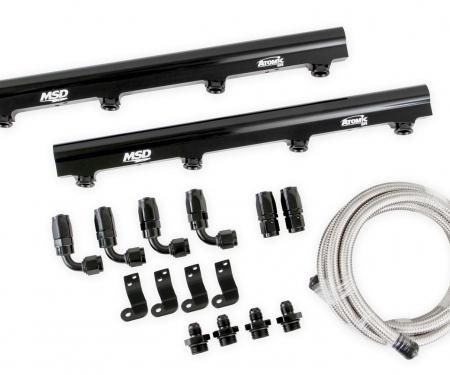 MSD Atomic EFI Billet Fuel Rail Kit 2721