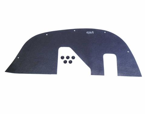 SoffSeal Inner Fender Splash Shield w/clips 1988-98 GM 1/2 ton & Light Duty 3/4 Ton 4WD SS-9368