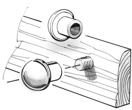 Dennis Carpenter Blind Nut Kit - 1937-39 Ford Car   81A-352353-KIT