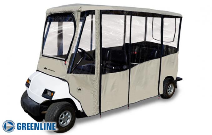 Greenline Golf Cart Enclosure, 6 Passenger