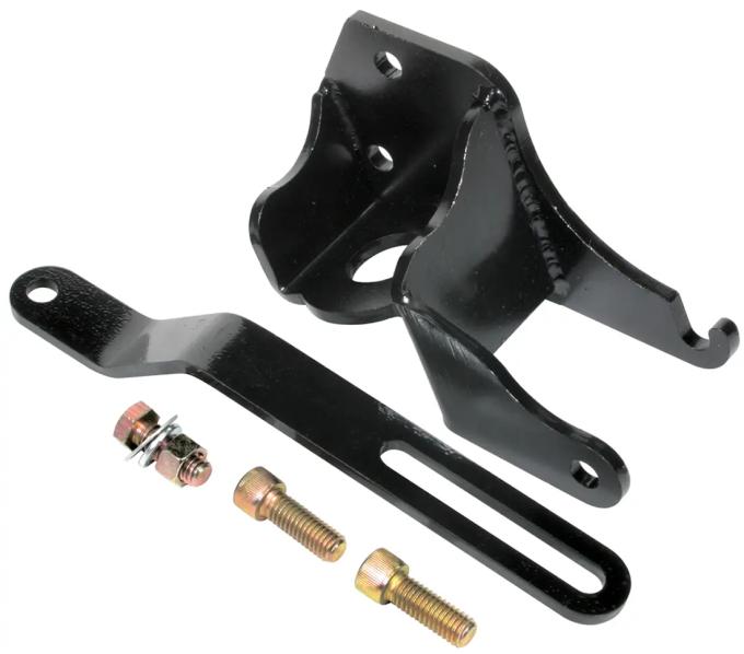 Classic Performance Front Mount Small Block Chevy Power Steering Bracket, Upper and Lower PS808