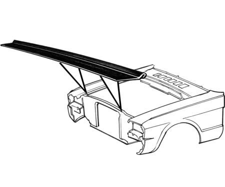 Daniel Carpenter 1965-70 Radiator Support to Hood Seal C4DZ-16238