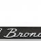 Scott Drake 1966-1977 Ford Bronco Bronco License Plate Frame ACC-LPF-BRONCO