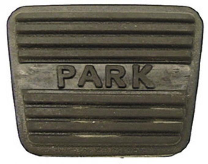 Classic Headquarters (Large) Park Brake Pedal Pad with "Park" Logo W-229