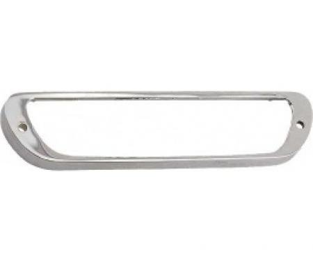 Ford Thunderbird Back-Up Light Bezel, Chrome, 1964-65