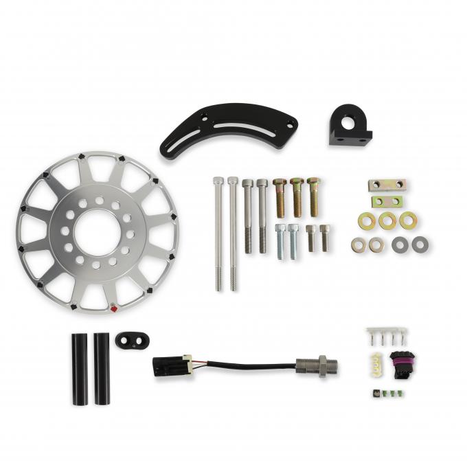 Holley EFI 8-Inch 12-1X Crank Trigger Kit, LS, Hall Effect 556-174