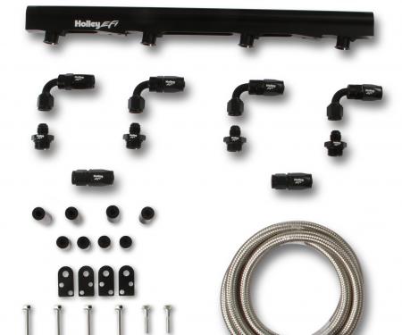 Holley EFI BILLET FUEL RAIL KIT, FORD 7.3L GODZILLA 534-266