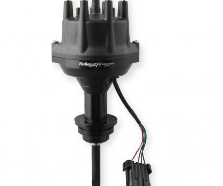 Holley EFI Dual Sync Chrysler SB Distributor, Black 565-208BK