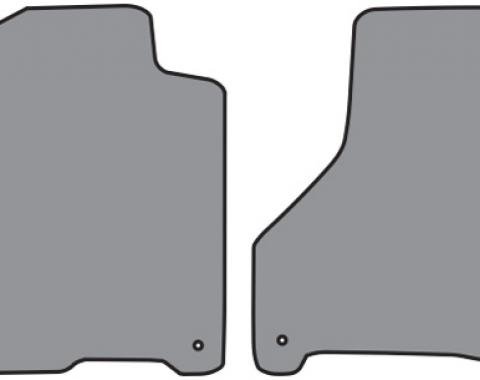 ACC 2010 Dodge Ram 3500 Crew Cab Floor Mat 2pc (P610F) Cutpile