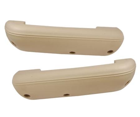 Dennis Carpenter Door Arm Rest - Parchment - Pair - 1968-72 Ford Truck, 1968-77 Ford Bronco C8TZ-8127540-PR-PMT