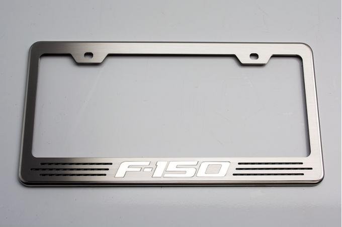 Ford F-150 Custom License Plate Frame with 'F-150' Lettering - Choose Vinyl or LED Color 772023