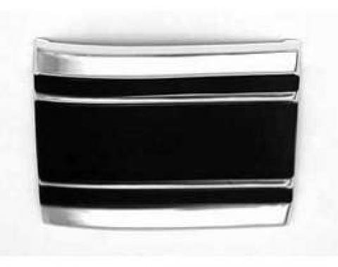 Chevy Truck Cab Molding, Right, Lower, Black, 1969-1972