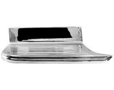 Chevy Truck Bed Step, Chrome, Long Bed, Step Side, Left, 1955-1959