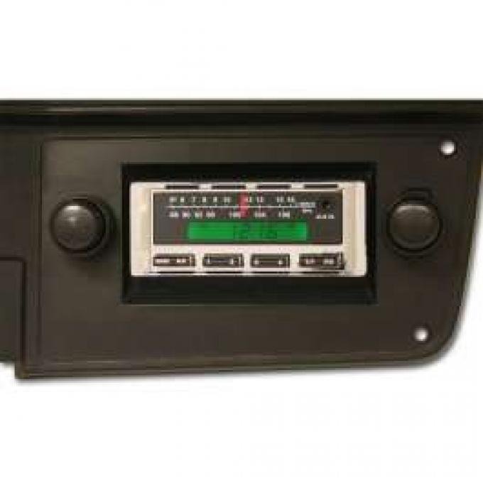 Chevy Truck Stereo, KHE300, AM/FM, 200 Watts, Chrome Face, 1973-1987