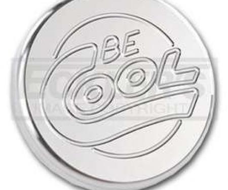 Chevy Or GMC Truck Radiator Cap, 13 Lb, Be Cool, Round Style, Billet, Natural Finish