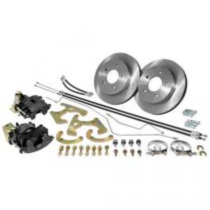 Chevy Truck Disc Brake Kit, Rear, 5 on 5, 1963-1966