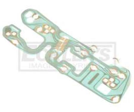Chevy Truck Instrument Panel Printed Circuit, With Factory Gauges, 1977