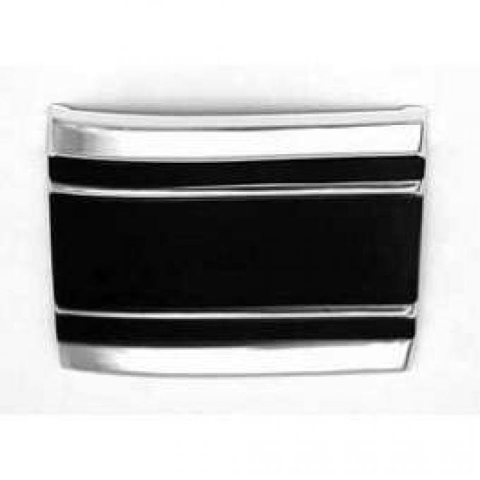 Chevy Truck Cab Molding, Right, Lower, Black, 1969-1972