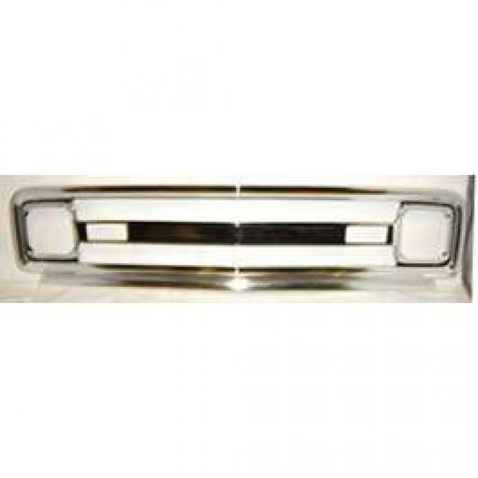 Chevy Truck Outer Grille, Without Chevrolet Lettering, 1969-1970