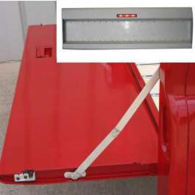 Chevy Truck Tailgate, Fleet Side, Without Script, With 3rd Brake Light,1958-1966